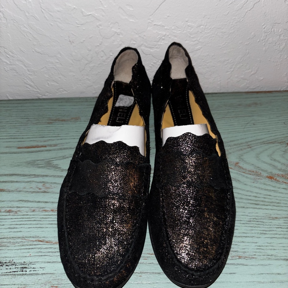 Vaneli Black Loafers for Women